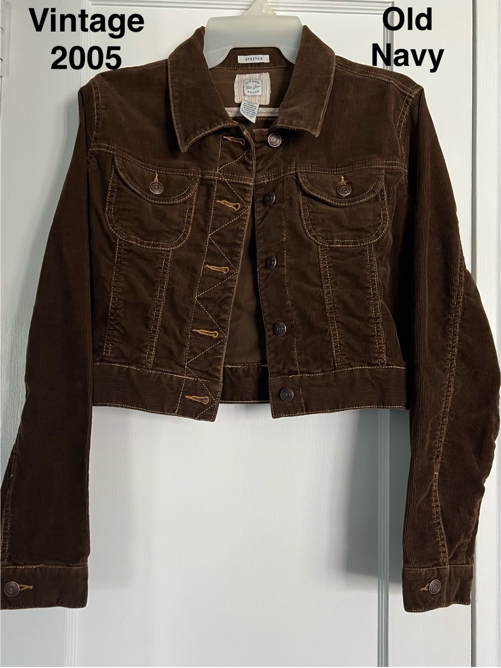 Vintage 2005 Old Navy cropped top jacket Size M